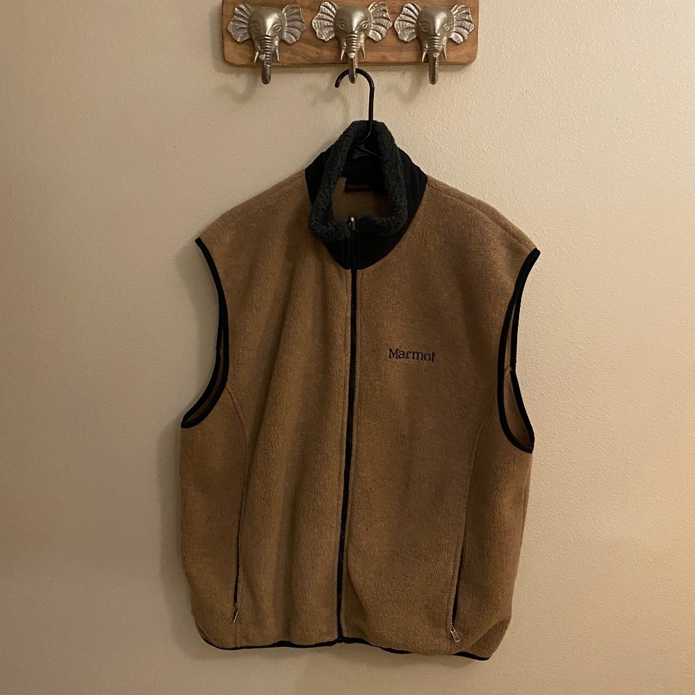Marmot Men's Fleece Vest from REI -size XL